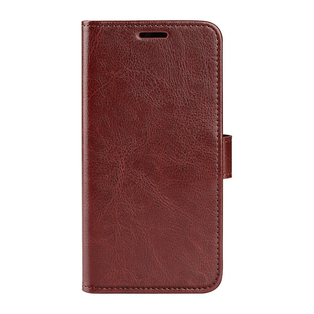 Realme GT 8 Pro EIDERWOOD Kunstskinn Flip Deksel m. Kortlomme & Stativfunksjon - Brun