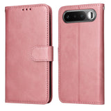 Realme 16 EIDERWOOD Kunstskinn Flip Deksel m. Stropp - Rosa