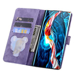 Samsung Galaxy S26 EIDERWOOD Flip Deksel med Trykk / Kortholder / Stropp - Lilla