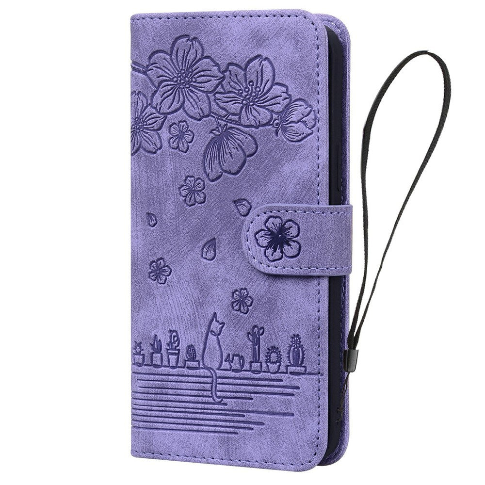 Samsung Galaxy S26 Ultra EIDERWOOD Flip Deksel med Trykk / Kortholder / Stropp - Lilla