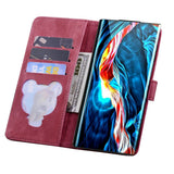 Samsung Galaxy S26 Ultra EIDERWOOD Flip Deksel med Trykk / Kortholder / Stropp - Rød