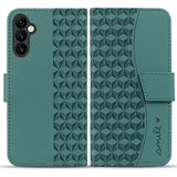 Samsung Galaxy A57 EIDERWOOD Flip Deksel med Trykk - Kortholder & Stropp - Grønn