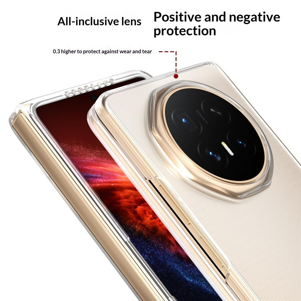 Honor Magic V6 EIDERWOOD Fleksibelt Plast Deksel - Gjennomsiktig