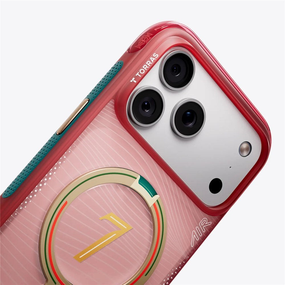 iPhone 17 Pro Max TORRAS Ostand Q3 Air Deksel med 360° Støtte – MagSafe Kompatibel - Wave of Passion
