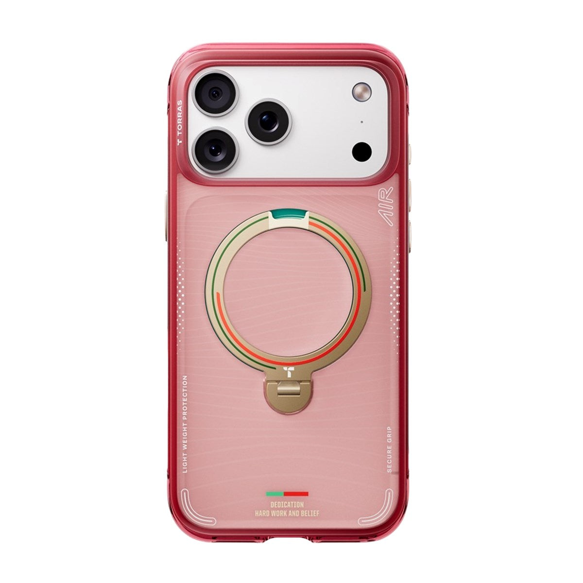 iPhone 17 Pro TORRAS Ostand Q3 Air Deksel med 360° Støtte – MagSafe Kompatibel - Wave of Passion