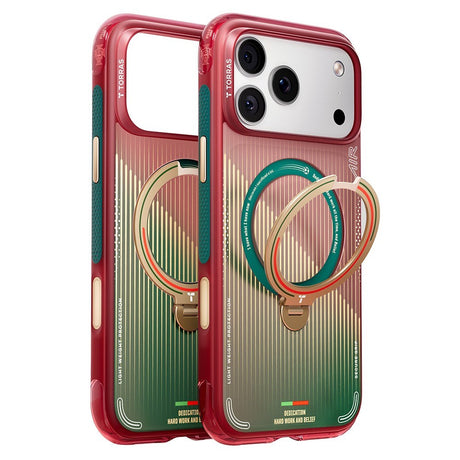 iPhone 17 Pro TORRAS Ostand Q3 Air Deksel med 360° Støtte – MagSafe Kompatibel - Glory Slash