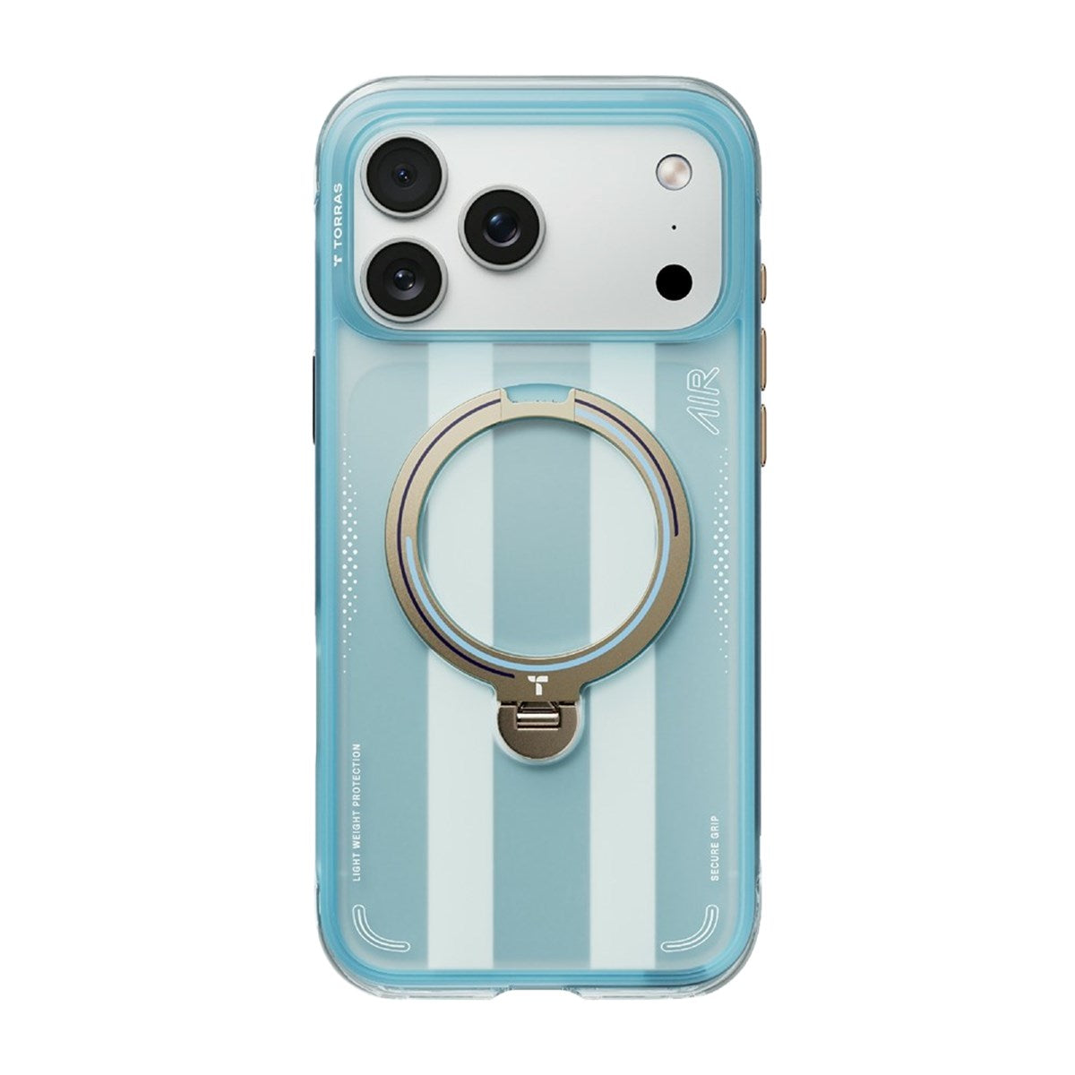 iPhone 17 Pro TORRAS Ostand Q3 Air Deksel med 360° Støtte – MagSafe Kompatibel - Argentina Pampas Eagle