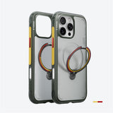 iPhone 16 Pro TORRAS Ostand Q3 Air Deksel med 360° Støtte – MagSafe Kompatibel - Germany Iron