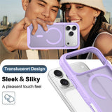 iPhone 18 Pro Max / 17 Pro Max EIDERWOOD 2-i-1 Matt Hybrid Plast Deksel m. Skjermbeskyttelsesfilm - MagSafe Kompatibel - Lilla