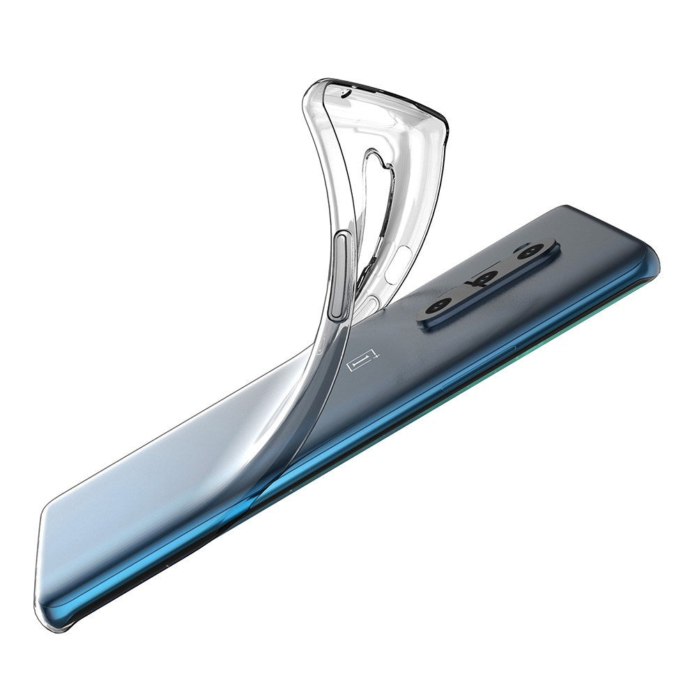 EIDERWOOD OnePlus 8 Pro Fleksibelt Plastdeksel - Gjennomsiktig