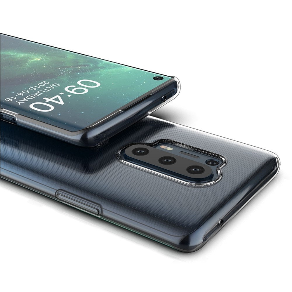 EIDERWOOD OnePlus 8 Pro Fleksibelt Plastdeksel - Gjennomsiktig