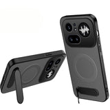 Nothing Phone (4a) Pro EIDERWOOD Hybrid Deksel med Stativ - Grå