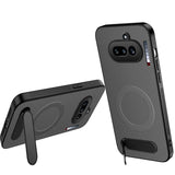 Nothing Phone (4a) EIDERWOOD Hybrid Deksel med Stativ - Grå