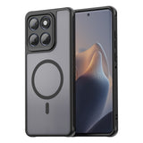 Motorola Moto G77 / G67 EIDERWOOD Hybrid Plast Deksel - MagSafe Kompatibel - Svart