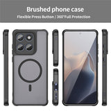 Motorola Moto G77 / G67 EIDERWOOD Hybrid Plast Deksel - MagSafe Kompatibel - Svart