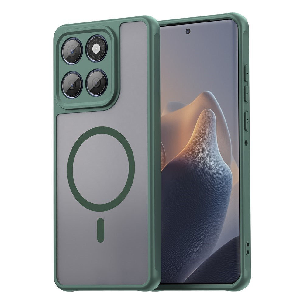 Motorola Moto G77 / G67 EIDERWOOD Hybrid Plast Deksel - MagSafe Kompatibel - Grønn