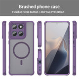 Motorola Moto G77 / G67 EIDERWOOD Hybrid Plast Deksel - MagSafe Kompatibel - Lilla