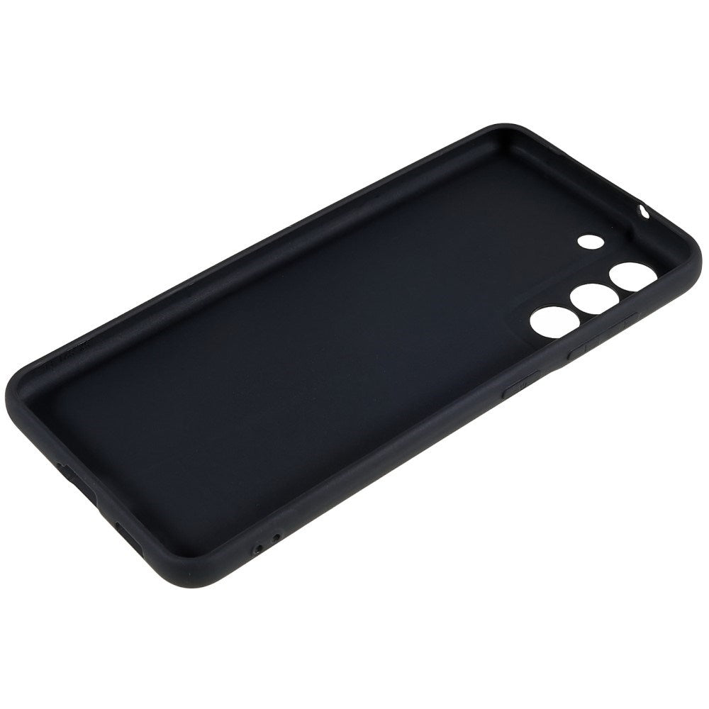 EIDERWOOD Samsung Galaxy S21 FE Fleksibelt Plast Deksel - Svart