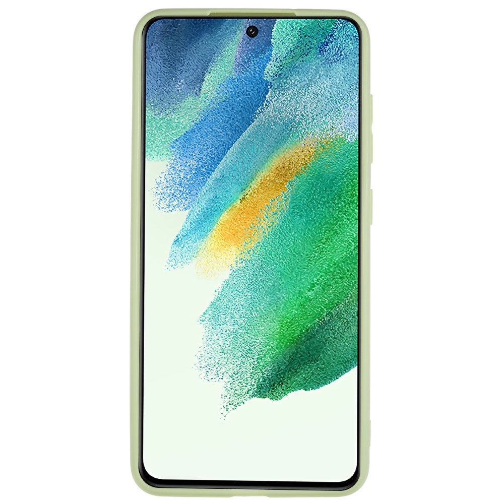 EIDERWOOD Samsung Galaxy S21 FE Fleksibelt Plast Deksel - Grønn