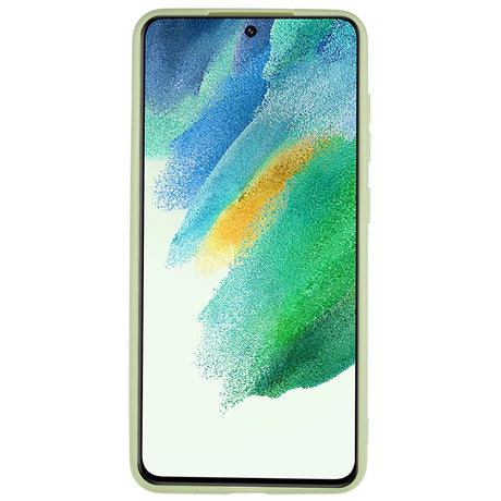 EIDERWOOD Samsung Galaxy S21 FE Fleksibelt Plast Deksel - Grønn