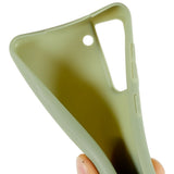 EIDERWOOD Samsung Galaxy S21 FE Fleksibelt Plast Deksel - Grønn