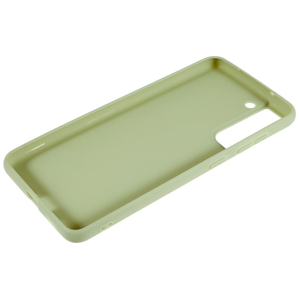 EIDERWOOD Samsung Galaxy S21 FE Fleksibelt Plast Deksel - Grønn