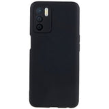 OPPO A16 / A16s / A54s Fleksibelt Plastdeksel - Svart