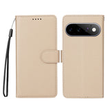 EIDERWOOD Google Pixel 11 / 11 Pro Flippdeksel - Kortholder & Håndleddsstropp - Beige