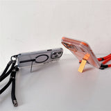 iPhone 17 Pro EIDERWOOD Deksel med Stativfunksjon & Skulder- / Håndleddsstropp - MagSafe Kompatibel - Gull
