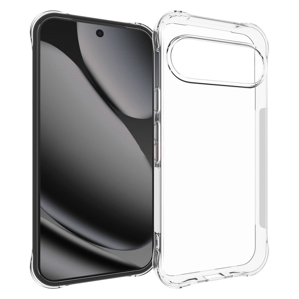 Google Pixel 11 Pro XL EIDERWOOD Fleksibelt Plast Deksel m. Forsterkede Hjørner - Gjennomsiktig