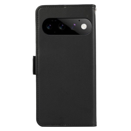 EIDERWOOD Google Pixel 11 / 11 Pro Flipp Deksel med RFID-Blokkering & Kortholder – Svart