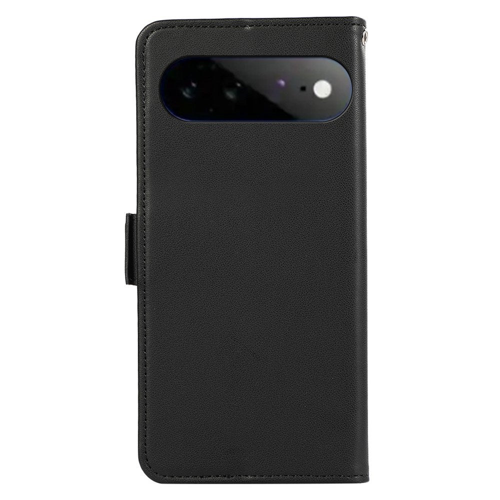 EIDERWOOD Google Pixel 11 Pro XL Flipp Deksel med RFID-Blokkering & Kortholder – Svart