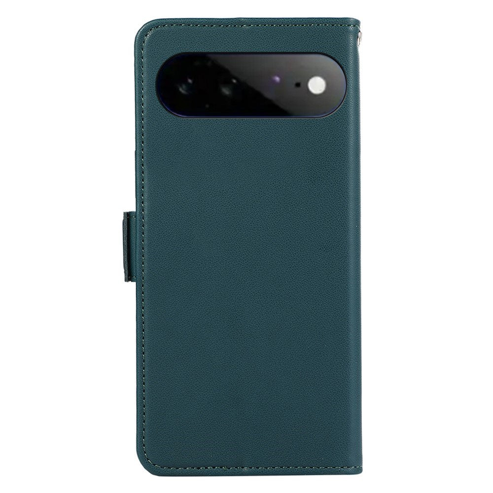 EIDERWOOD Google Pixel 11 Pro XL Flipp Deksel med RFID-Blokkering & Kortholder – Mørkegrønn