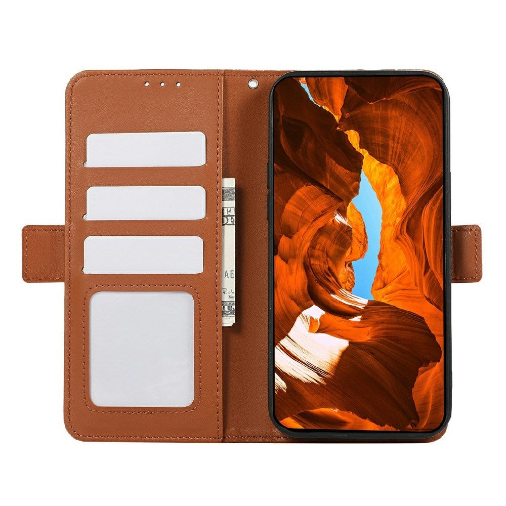 EIDERWOOD Google Pixel 11 Pro XL Flipp Deksel med RFID-Blokkering & Kortholder – Brun