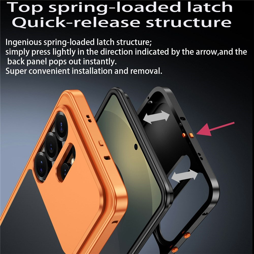 Samsung Galaxy S26 Ultra EIDERWOOD Varmeavledende Deksel – Oransje