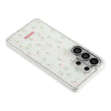 Samsung Galaxy S26 Ultra EIDERWOOD Hybrid Deksel med Strass & Blomsterdesign - Hvit / Vårblomster