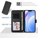 Honor 600 / 600 Pro EIDERWOOD Kunstskinn Flip Deksel m. Stropp - Svart