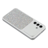 Samsung Galaxy A17 (5G) EIDERWOOD Fleksibelt Plast Deksel m. Glitter - Sølv