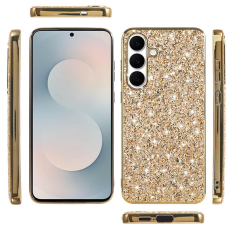 Samsung Galaxy A57 EIDERWOOD Plast Glitter Deksel - Blå