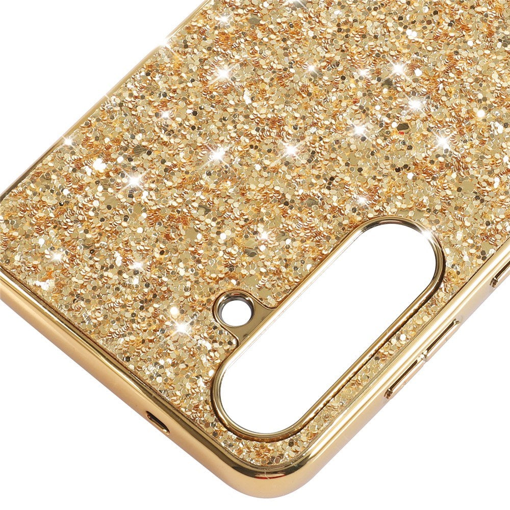 Samsung Galaxy A57 EIDERWOOD Plast Glitter Deksel - Blå
