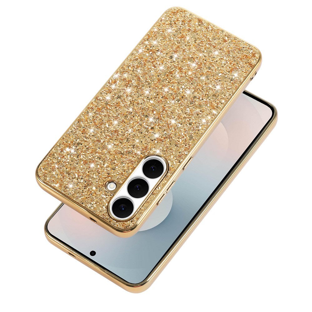 Samsung Galaxy A57 EIDERWOOD Plast Glitter Deksel - Rød
