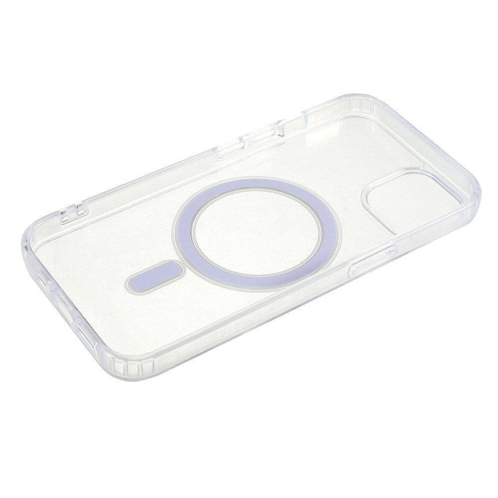 EIDERWOOD iPhone 13 Hybrid Plast Deksel - MagSafe Kompatibel - Gjennomsiktig / Hvit