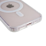 EIDERWOOD iPhone 13 Hybrid Plast Deksel - MagSafe Kompatibel - Gjennomsiktig / Hvit