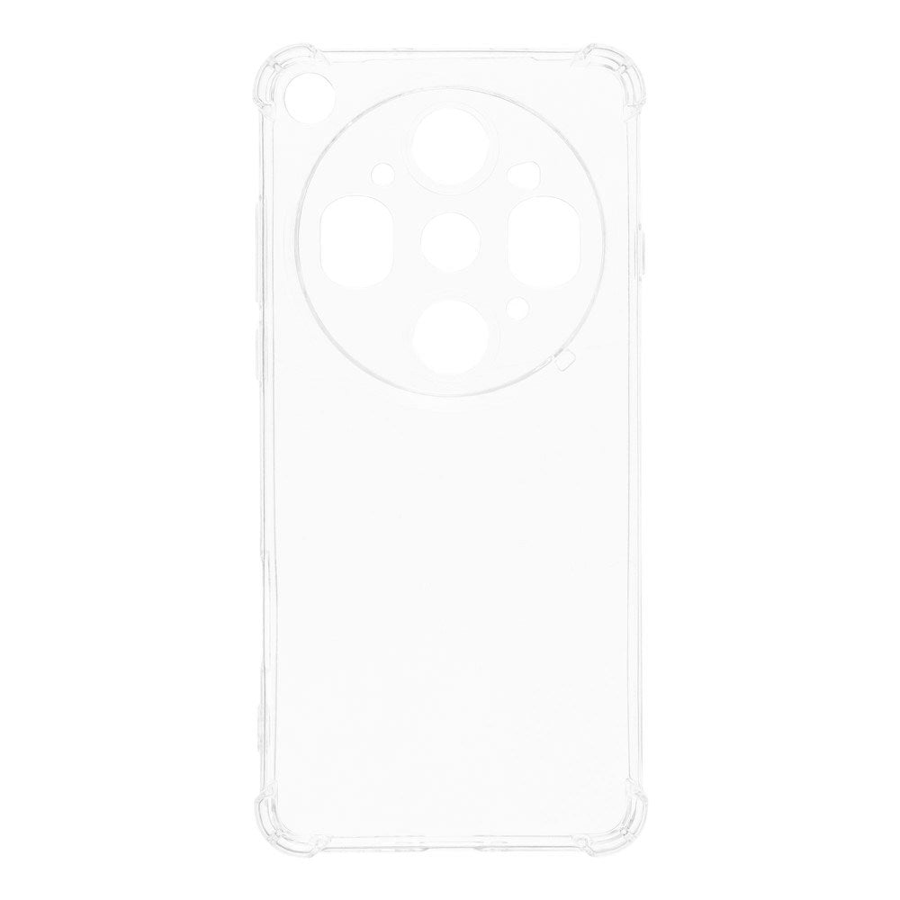 OPPO Find X9 Ultra EIDERWOOD Fleksibelt Plast Deksel m. Støtabsorberende Hjørner - Gjennomsiktig