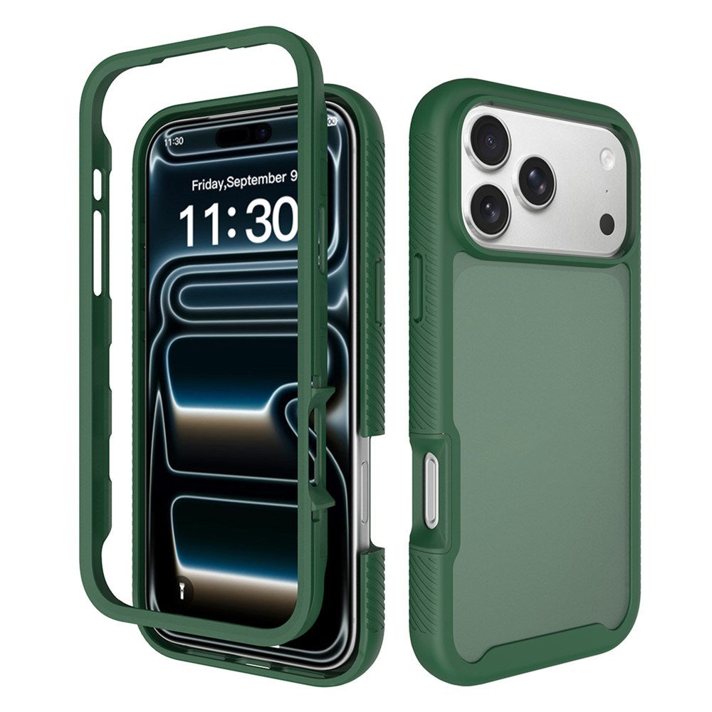iPhone 18 Pro Max / 17 Pro Max EIDERWOOD Todelt Matt Hybrid Plast Deksel - Grønn