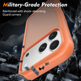 iPhone 18 Pro Max / 17 Pro Max EIDERWOOD Todelt Matt Hybrid Plast Deksel - Oransje