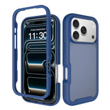 iPhone 18 Pro / 17 Pro EIDERWOOD Todelt Matt Hybrid Plast Deksel - Blå