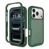 iPhone 18 Pro / 17 Pro EIDERWOOD Todelt Matt Hybrid Plast Deksel - Grønn
