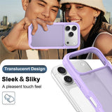 iPhone 18 Pro / 17 Pro EIDERWOOD Todelt Matt Hybrid Plast Deksel - Lilla