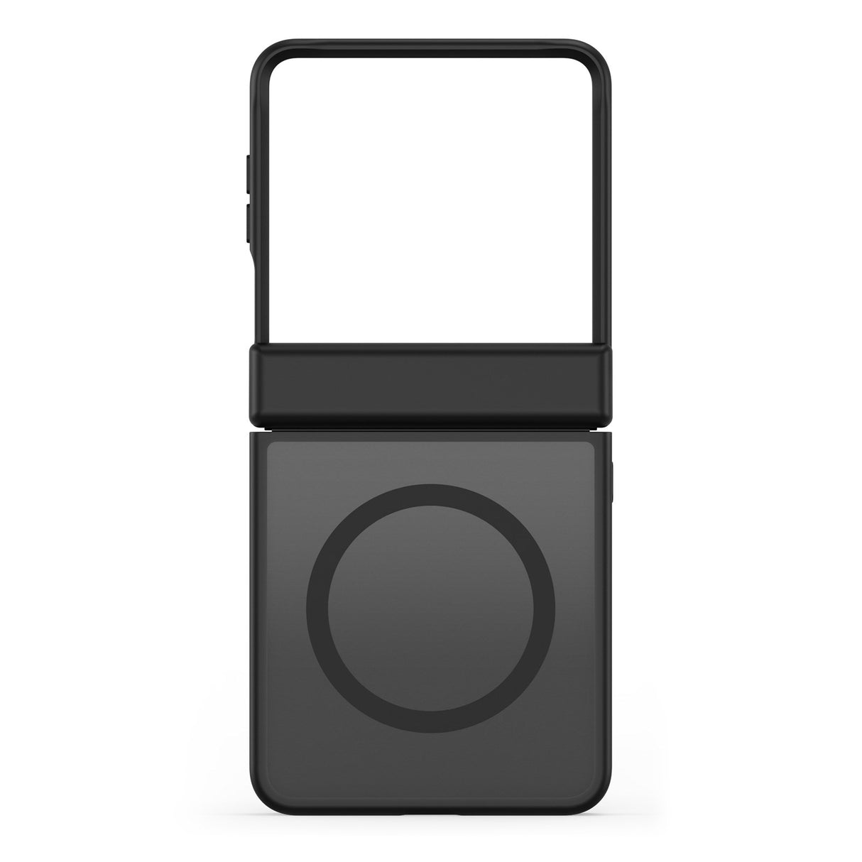 Samsung Galaxy Z Flip8 DUX DUCIS Hybrid Deksel med Matt Bakside – MagSafe Kompatibel – Svart